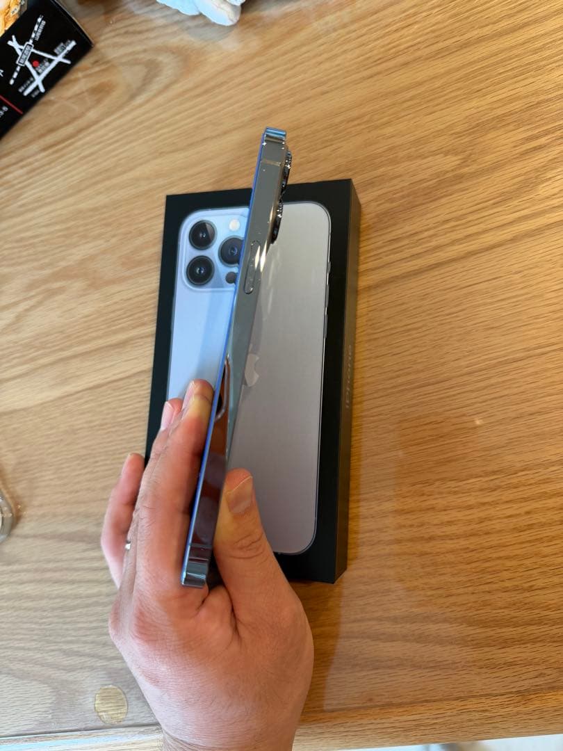 最終値下げ　iPhone13 pro max 128gb シエラブルー