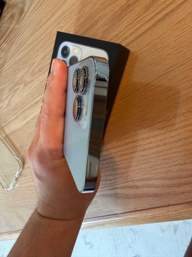 最終値下げ　iPhone13 pro max 128gb シエラブルー