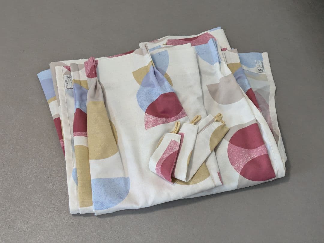 【びっくりカーテン】掃き出し窓用 両開きカーテン 262cm×181cm