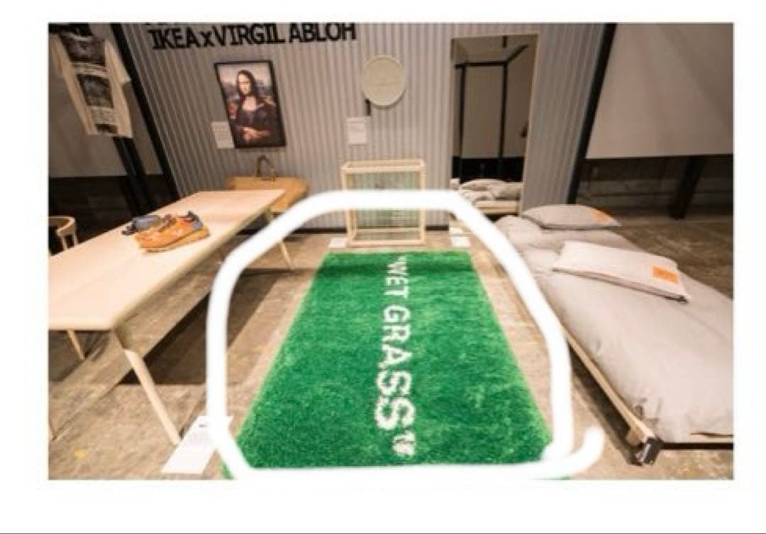 Virgil Abloh x IKEA Wet Grass ラグマット