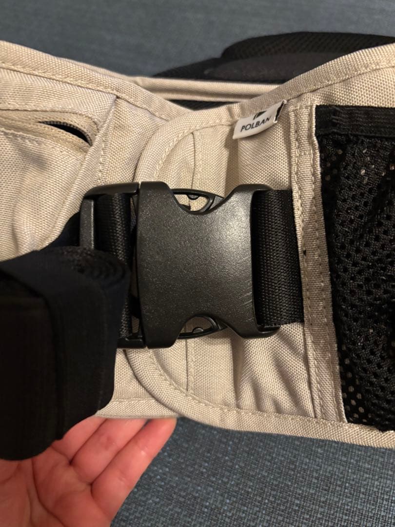 ポルバン ヒップシート ダブルショルダー付き