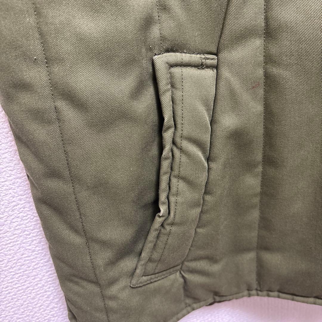 Barbour キルティングベスト　オリーブグリーン