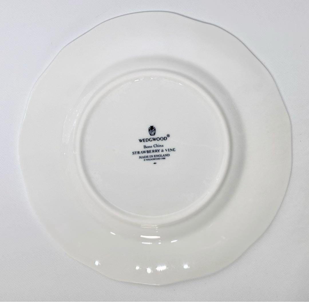 希少！新品・未使用・廃盤品！ウェッジウッド ストロベリーバイン 黒壺 10点