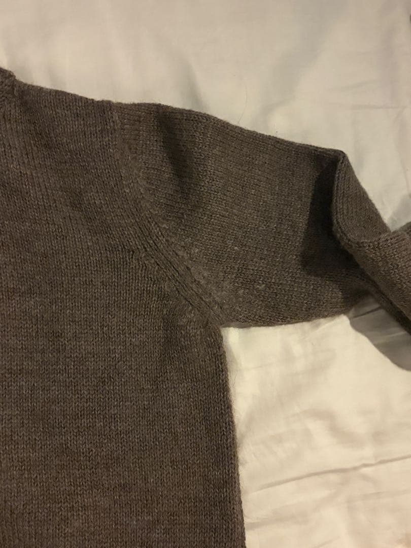 トップス DE BONNE FACTURE JERSEY TURTLE NECK KNIT