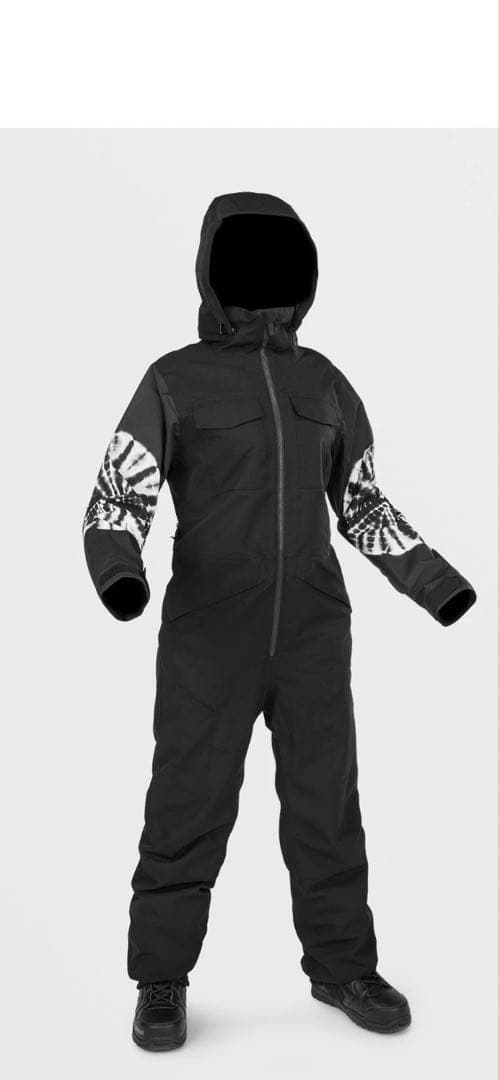 スノーボード VOLCOM Womens Shiloh  Suit - Black