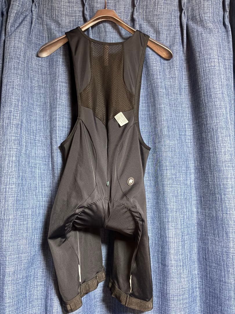 assos ブラック ビブタイツ M