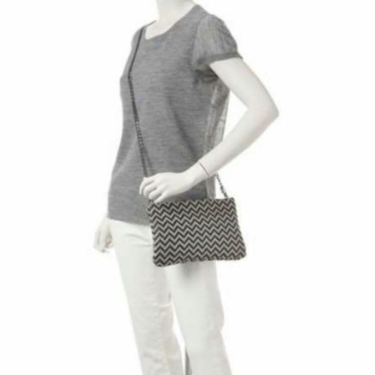 アンテプリマ レテコンワイヤー スモール ヘリンボーン バッグ