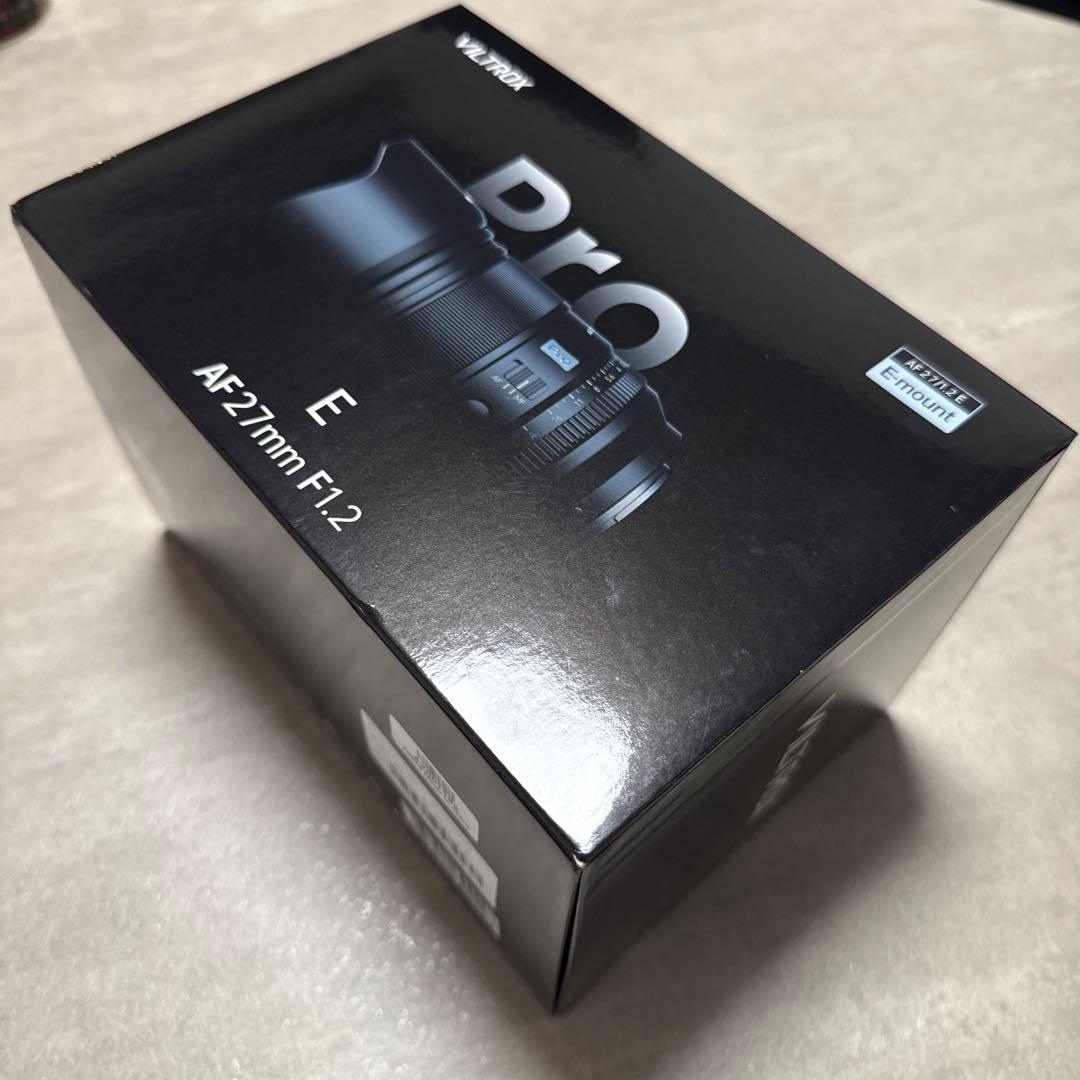 【美品】VILTROX AF 27mm F1.2 Pro Eマウント sony用