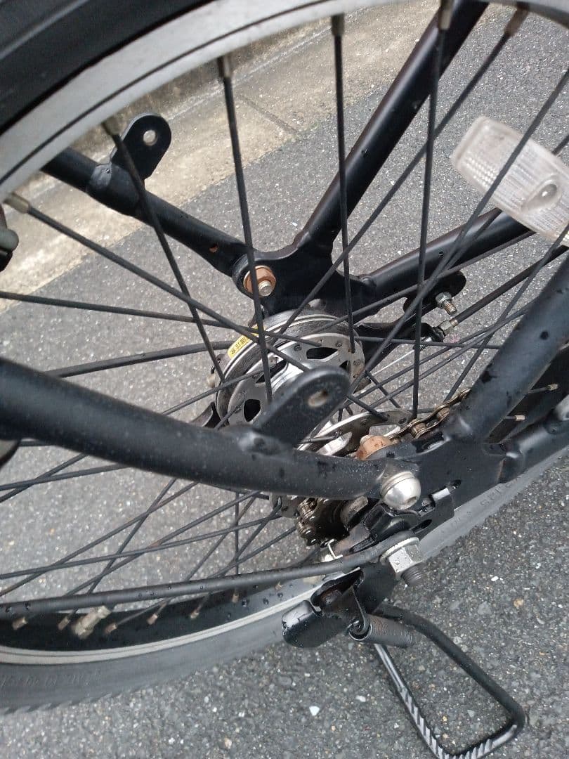 激安。新型子供乗せPanasonic電動アシスト軽量アルミSW20インチミニベロ