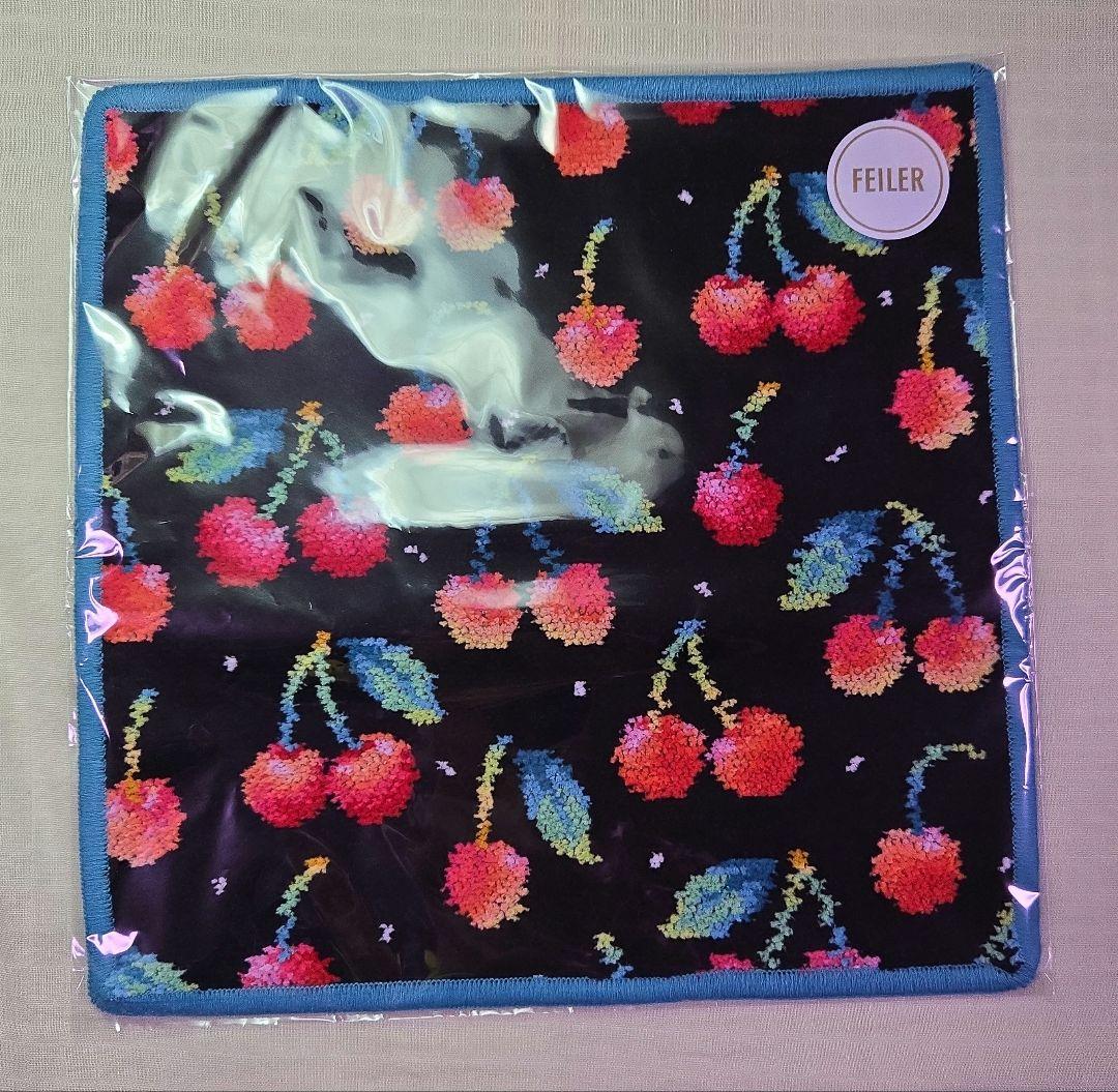 ☘️フェイラー　チェリードット　'ハンカチ'　'キー&カードケース'　未開封☘️