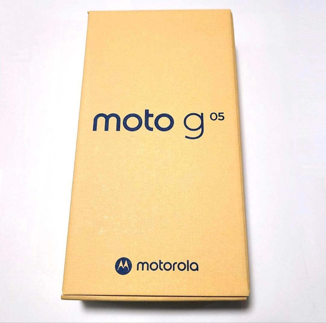 【本日限定値下】Motorola moto g05 ミスティブルー 本体