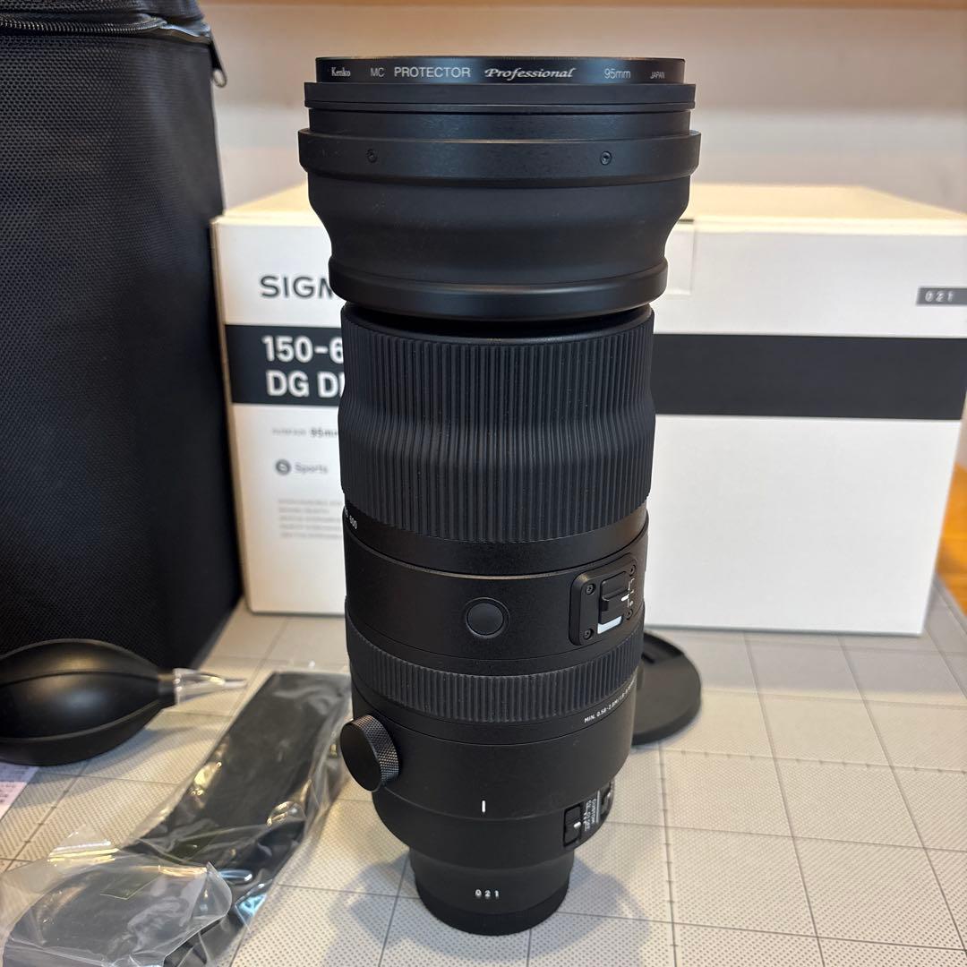 レンズ(ズーム) sigma150-600f5-6.3DG DN OS SportsE-mount