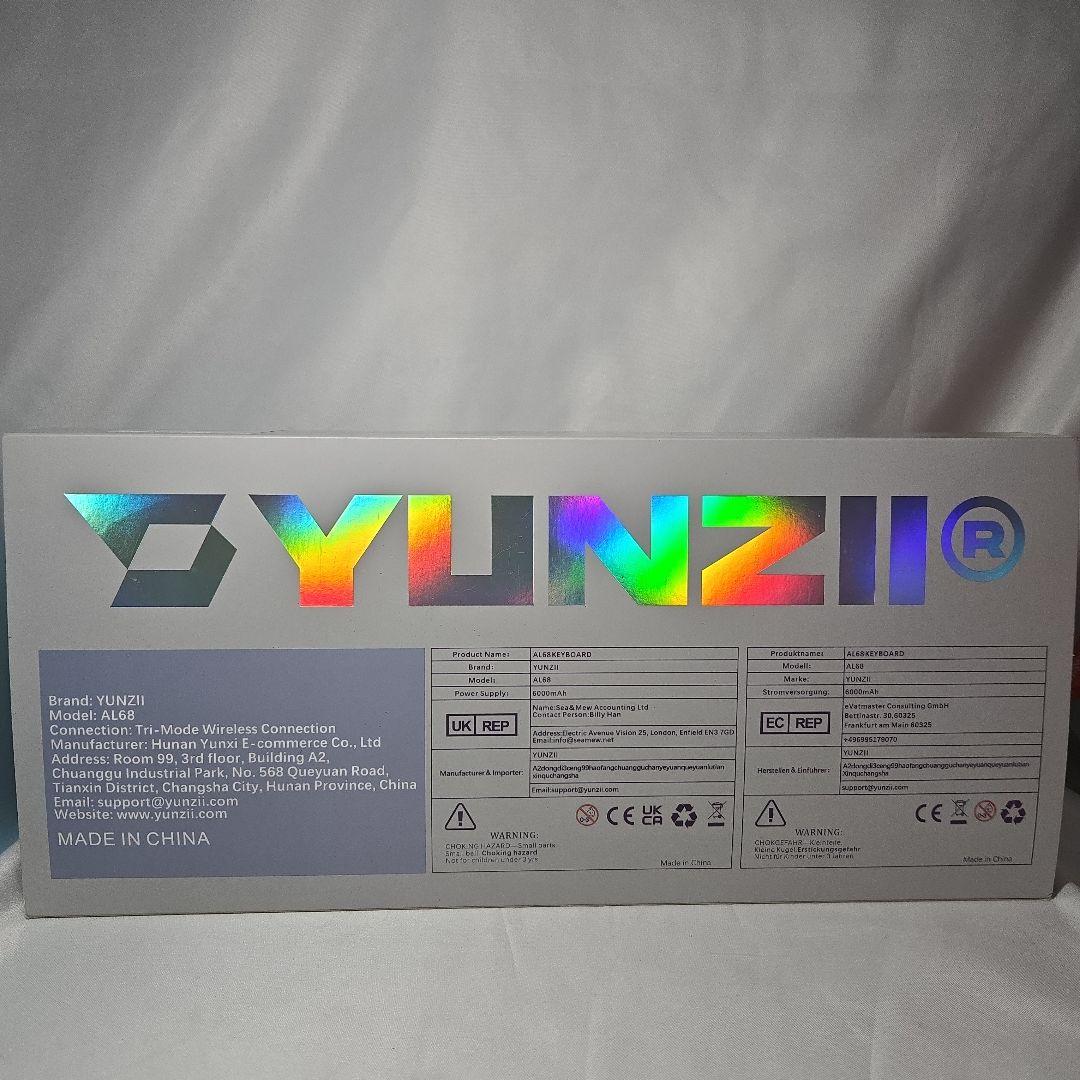 YUNZII AL68 メカニカルキーボード ワイヤレス