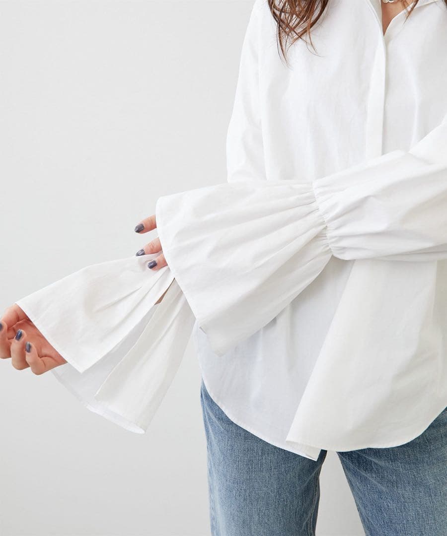 【お値下げしました】ボリュームカフスシャツ　ウィムガゼット