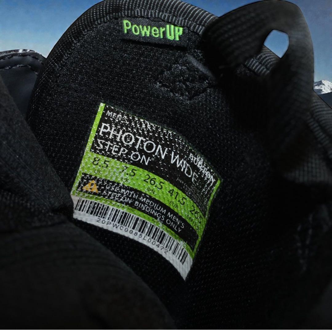 【人気】BURTON Photon Wide Step On 26.5cm