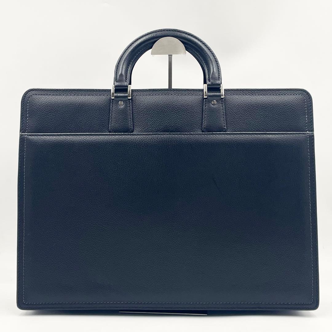 極美品✨ランバン LANVIN ビジネスバッグ A4 レザー ドラマ 半沢直樹