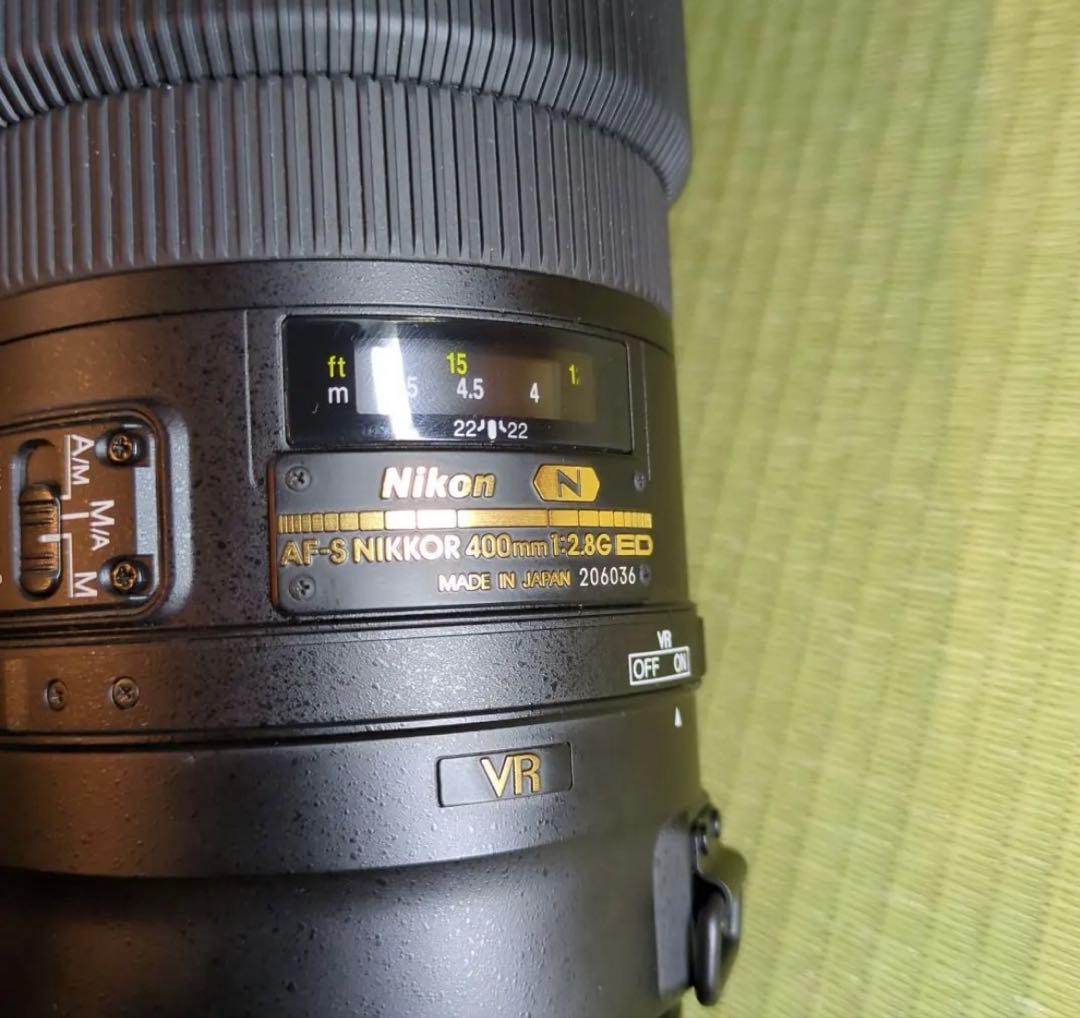 ✨外観美品✨ケース付 Nikon AF-S 400 2.8 G ED VR