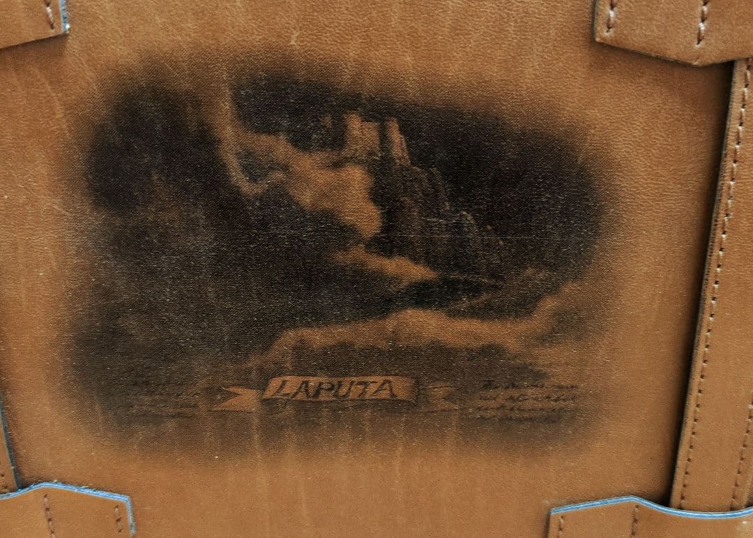 天空の城ラピュタ 本革トランクケース【非売品】