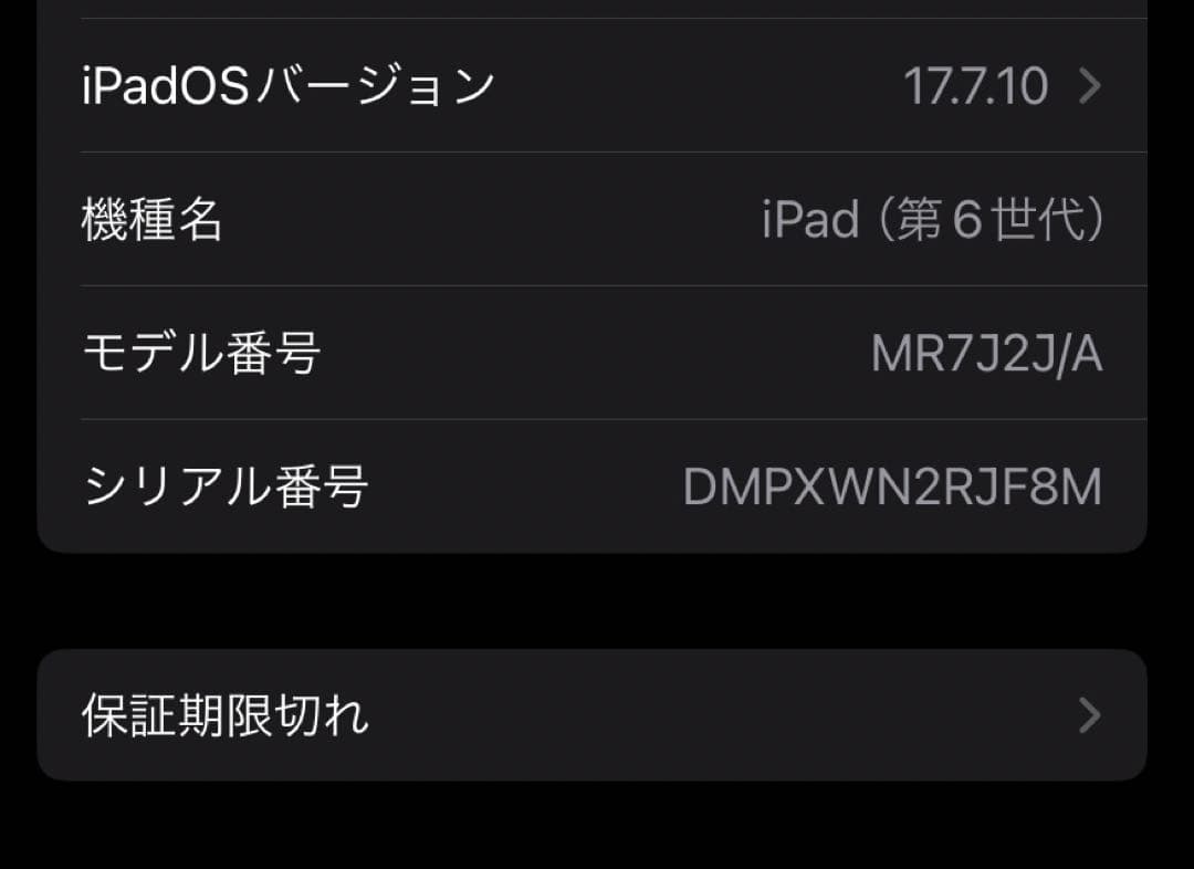 【本体】iPad第6世代 128GB スペースグレイ