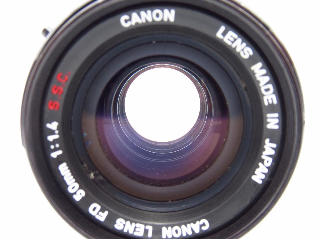 キャノン A-1 FD 50mm 1.4 S.S.C.モータードライブ 管理H4