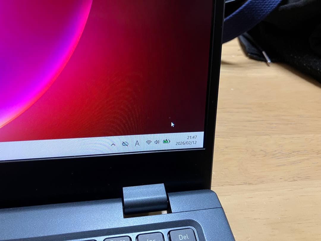 dynabook G83/KW 16GB/256GB バッテリー78.1%
