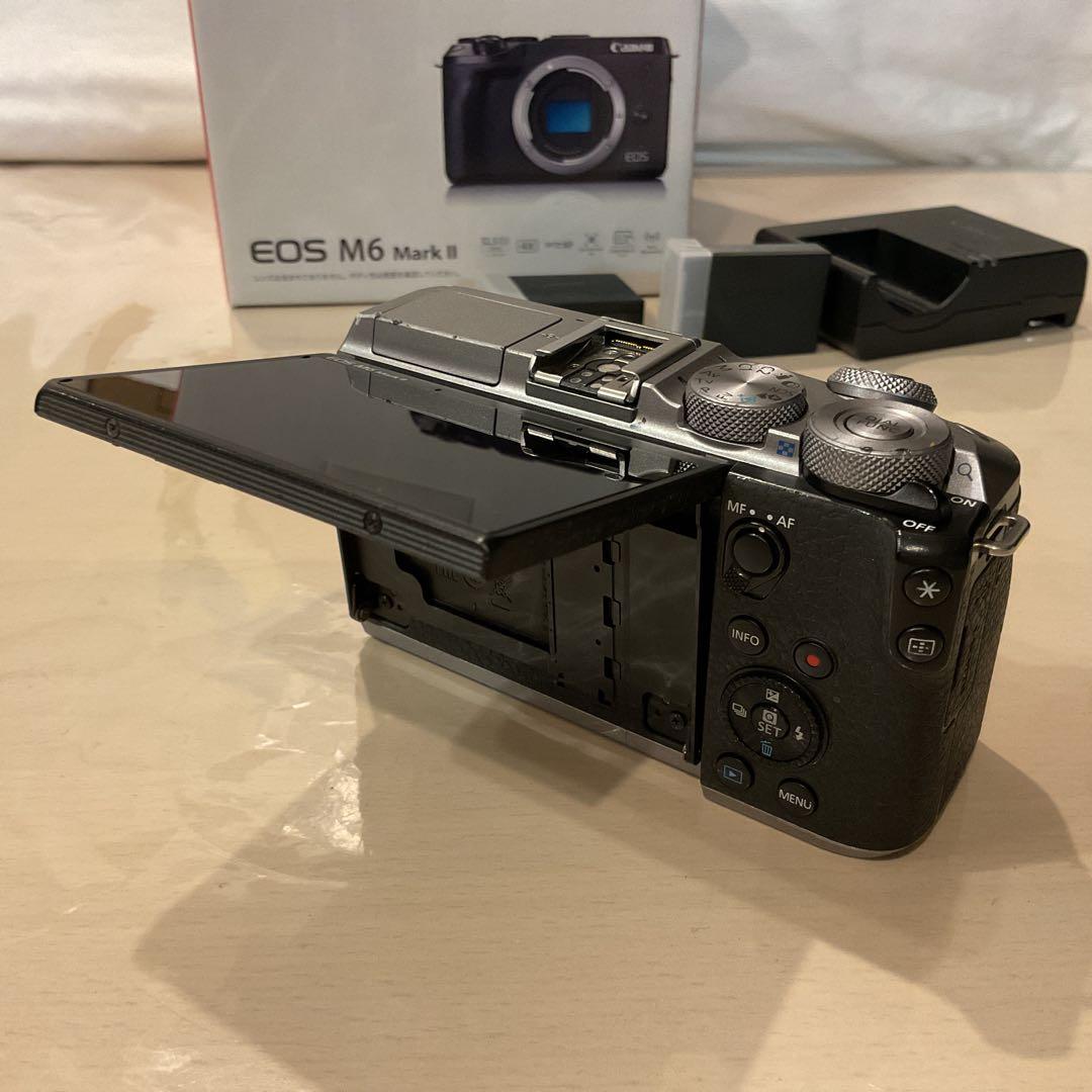 Canon EOS M6 Mark II 本体 + ビューファインダー