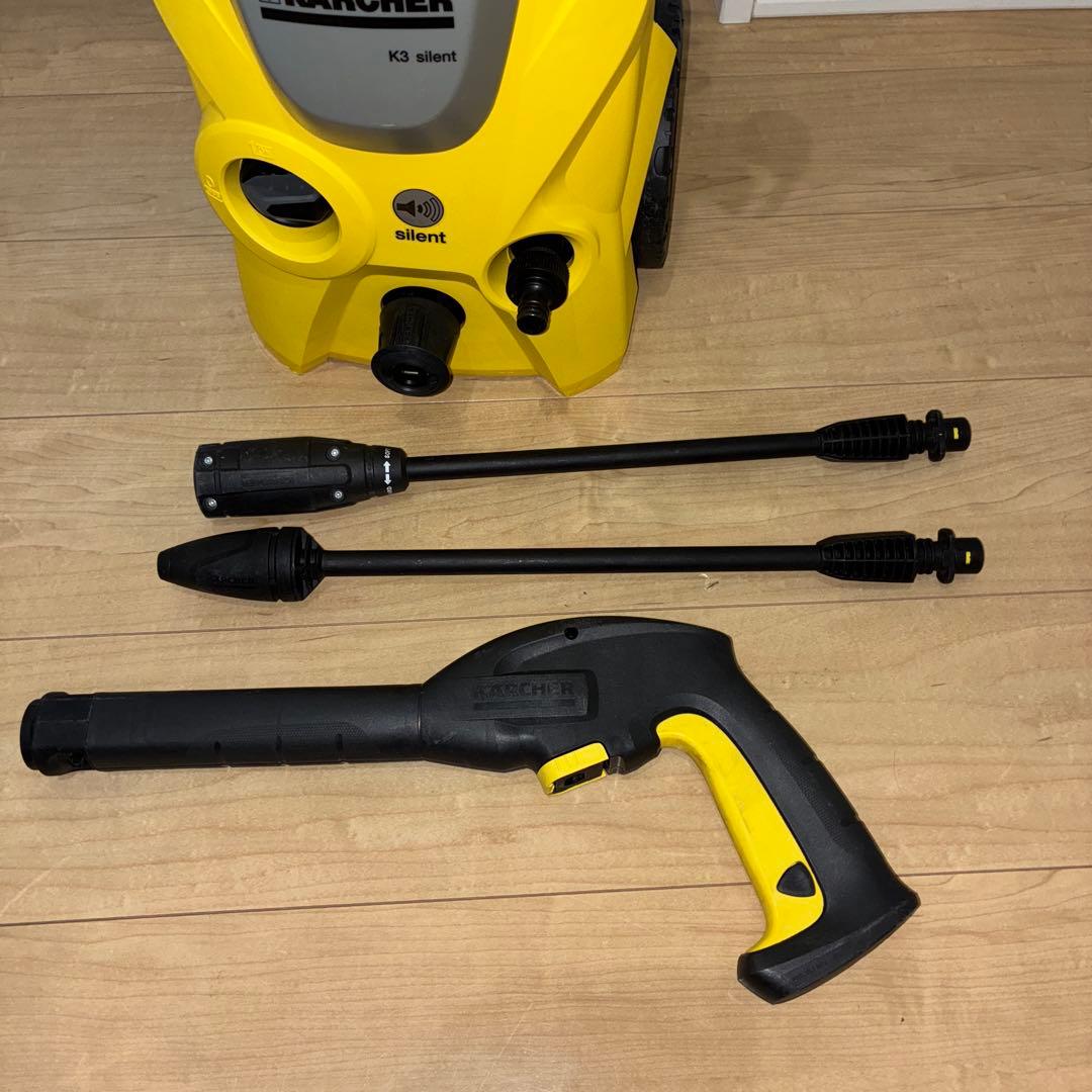 美品です！Karcher ケルヒャー高圧洗浄機 ｋ3サイレント（60Hz）