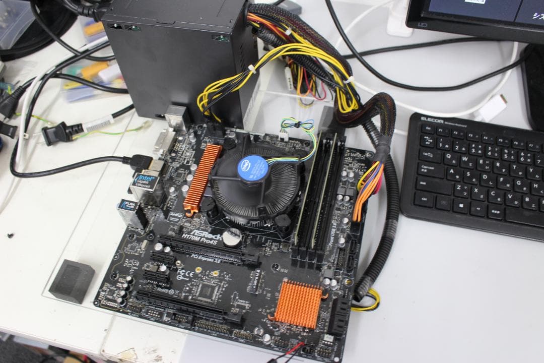 【BIOS確認済】ASRock H170M-Pro4S&Core i7-6700