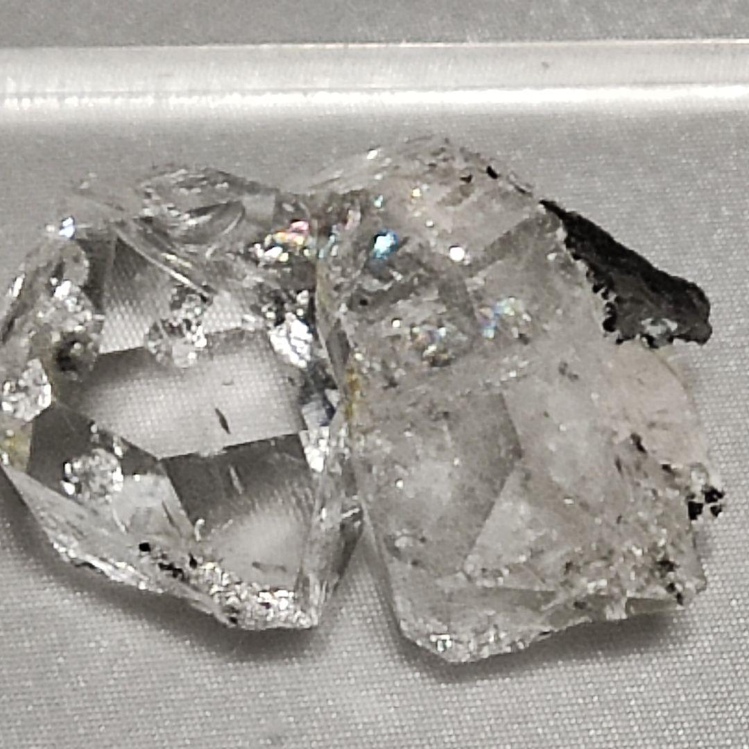 パワーストーン　天然石　原石　ハーキマーダイヤモンド　18 g　No.358