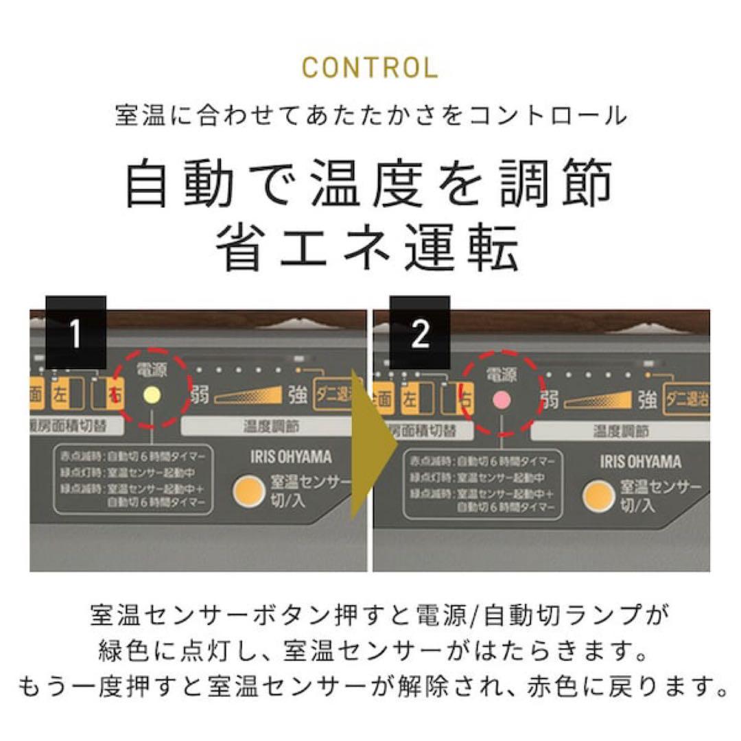 アイリスホットカーペット 3畳195×235 温度調節無段階 HCM－T2420