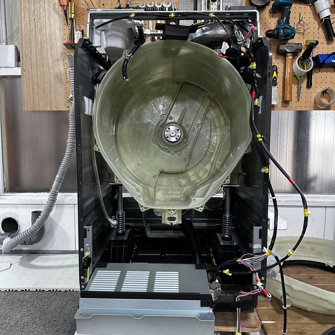 乾燥未使用　SHARP ES-K10B-TL 2023年製 ドラム式洗濯機