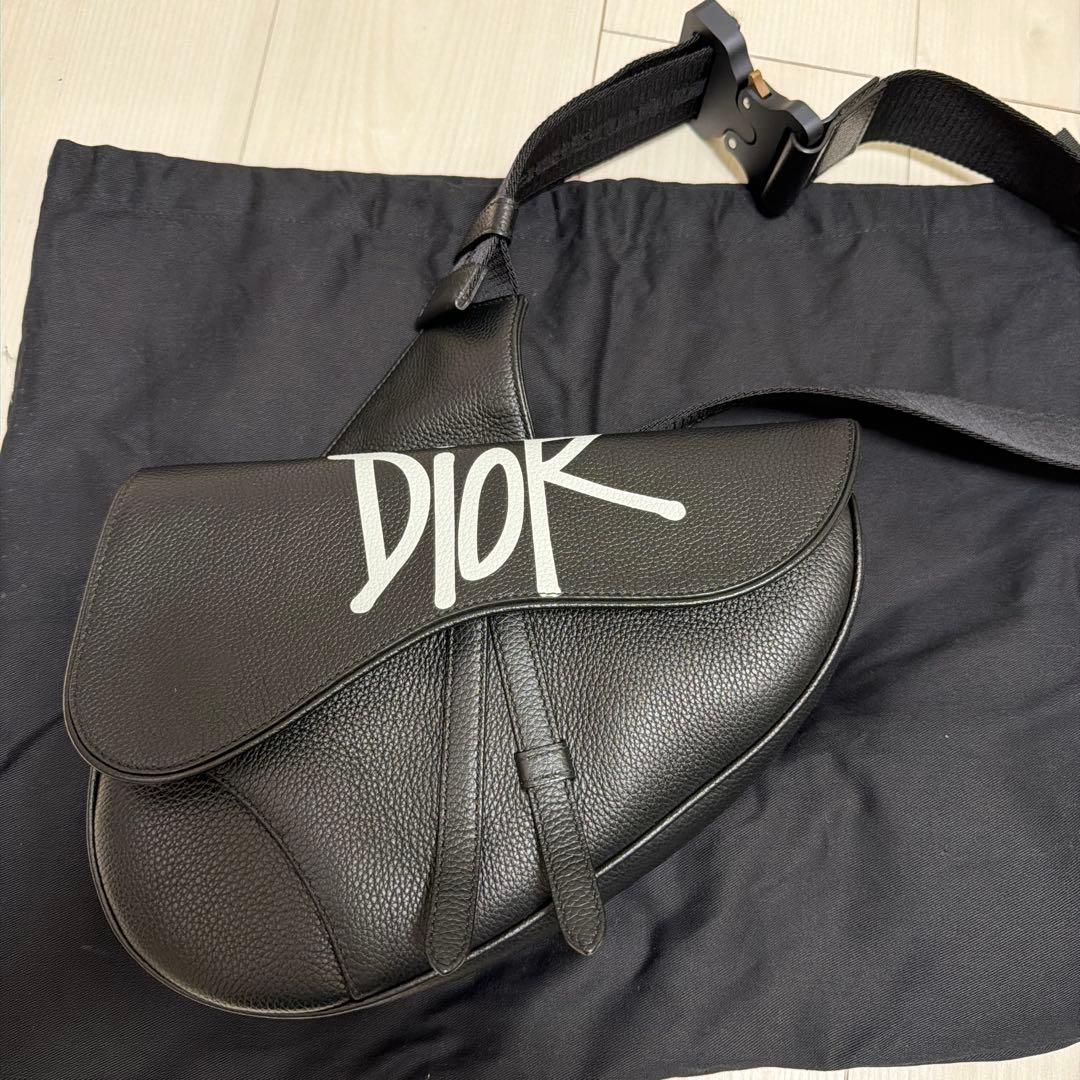 【クリスタルボーイ】DIOR ディオール ×ステューシー サドルバッグ