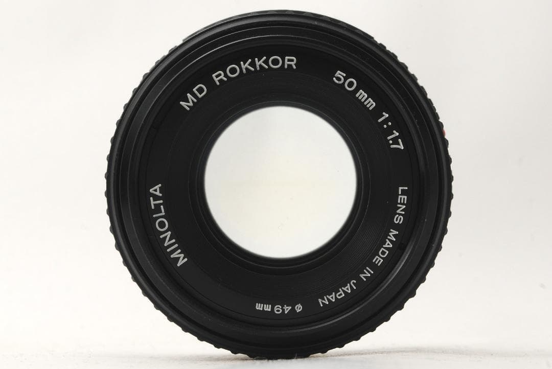 ミノルタ MINOLTA XD シルバー MD 50mm F/1.7