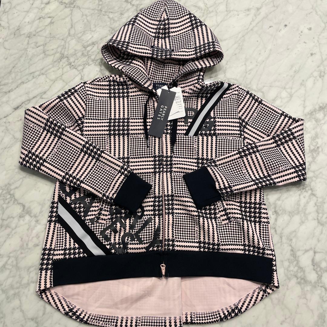 新品未使用　タグ付き　PEARLY GATES チェック柄 ジャケット