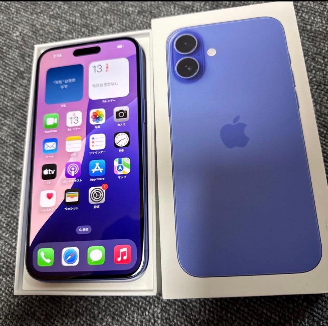 スマートフォン本体 iPhone 16 Plus 256GB 100%