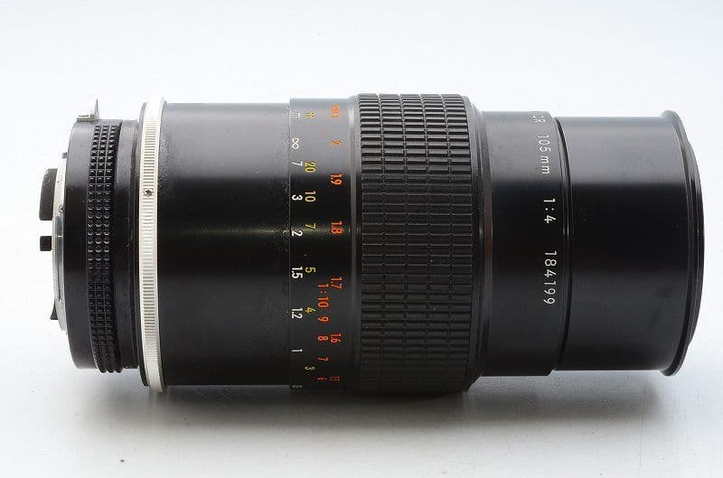 Nikon Micro-NIKKOR 105mm f4 non-Ai 【並品】