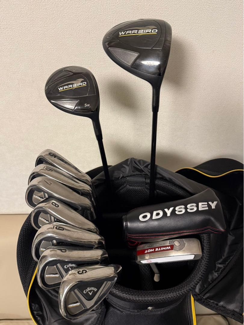 【送料込み】大人気　Callaway ウォーバード　現行最新モデル　ゴルフセット