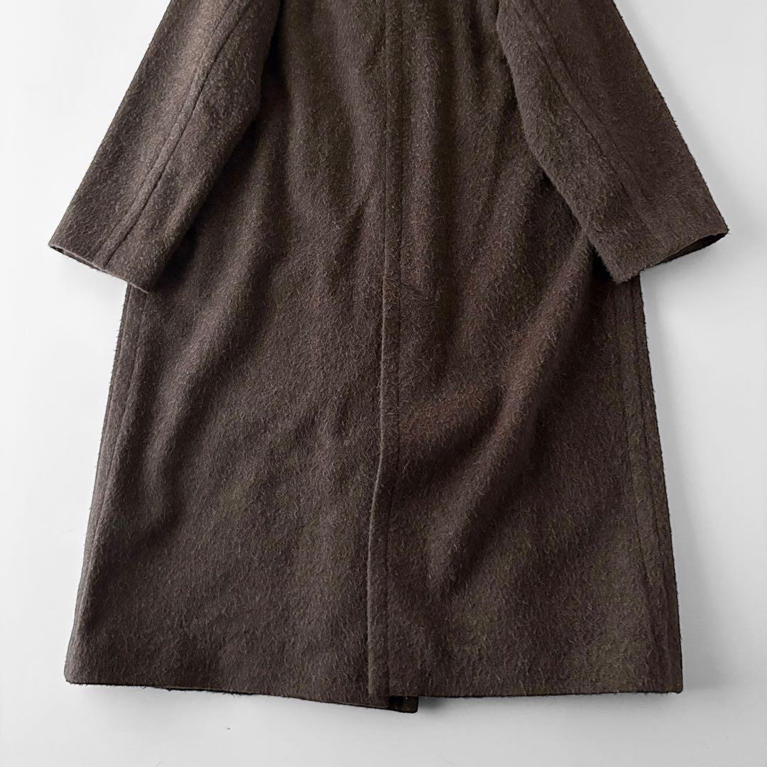 定価64,900円　デミルクスビームス　ナッピングウール　ダブルブレストコート