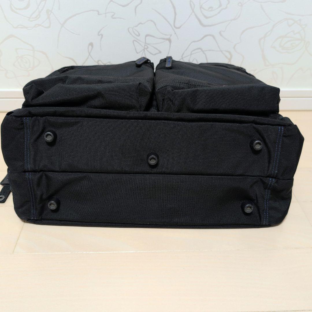 【美品】MANHATTAN PASSAGE ビジネスバッグ 黒　#8003-K