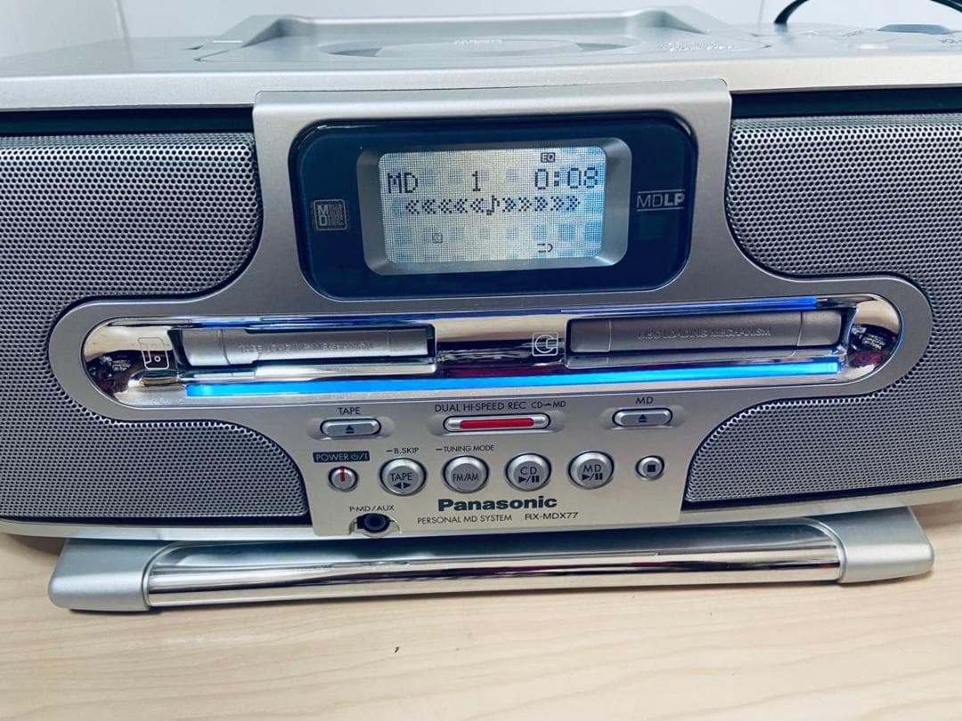 【ジャンク】Panasonic RX-MDX77