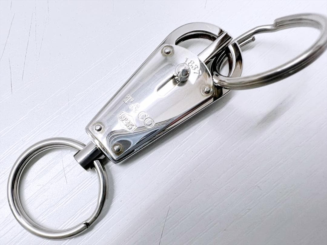 美品　ティファニー　メイカーズ　キーリング　キーホルダー　SV925　メタル