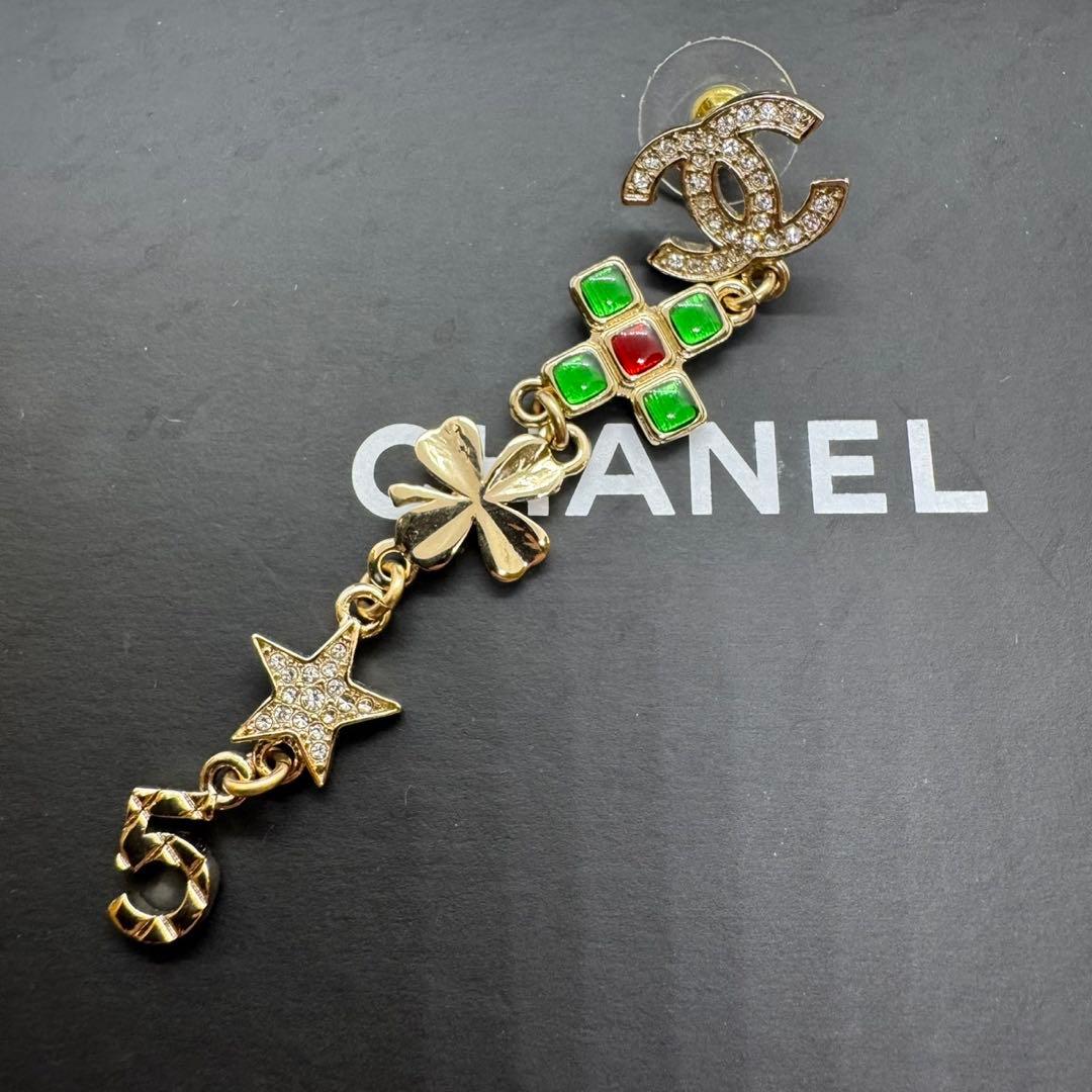 CHANEL シャネル B23C ココマーク 2023年製 メタル ピアス