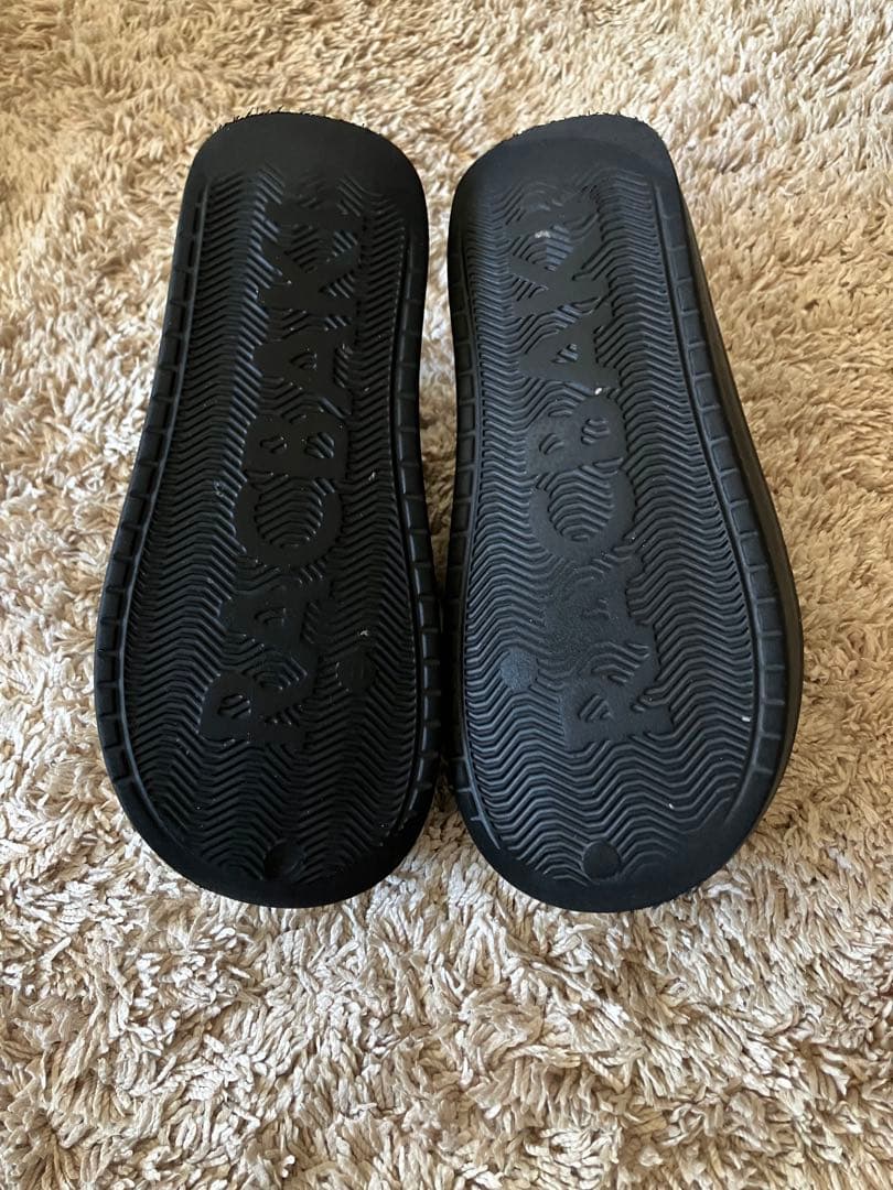 ラクバキ RAKUBAKI 骨格矯正サンダル ◆レディースLサイズ ◆ブラック