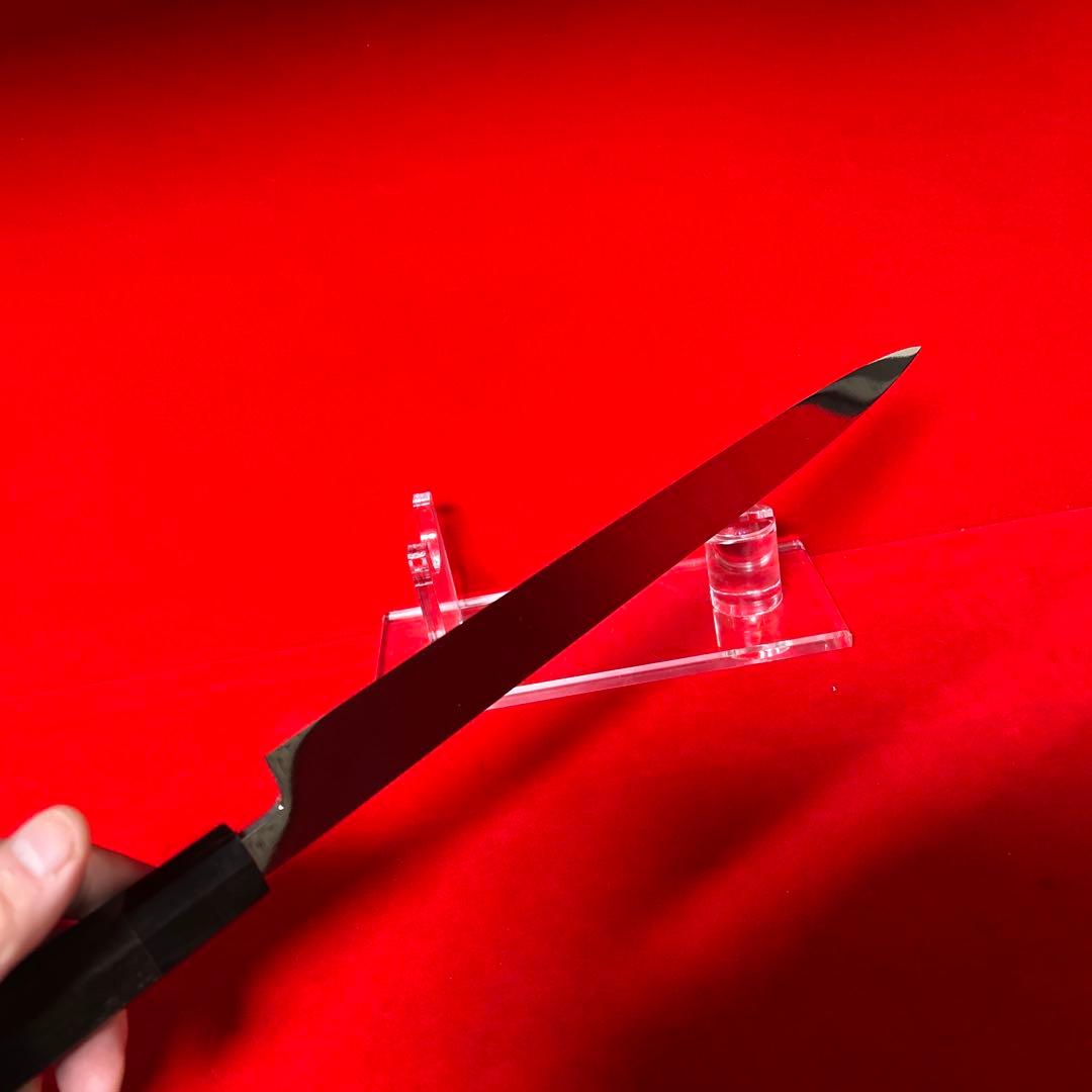 包丁　フグ引く　尺　全鏡面仕上げ　切味抜群　箱付　未使用品