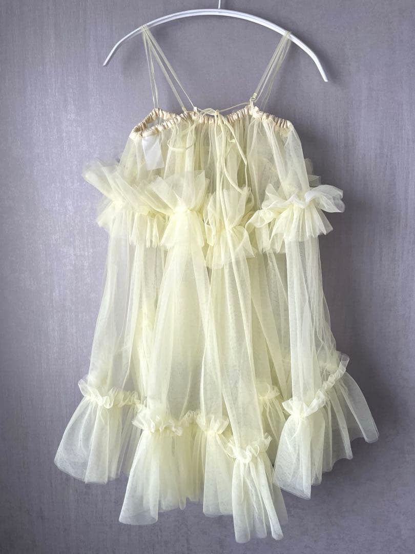 【USED】J1U by LA BELLE ETUDE チュールキャミ イエロー