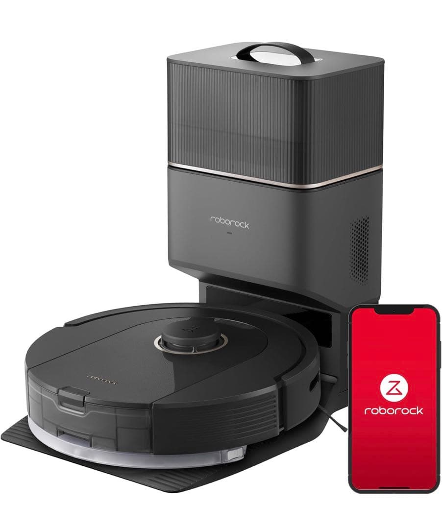 【美品】Roborock Q5 Pro+ ロボット掃除機 自動ゴミ収集 水拭き