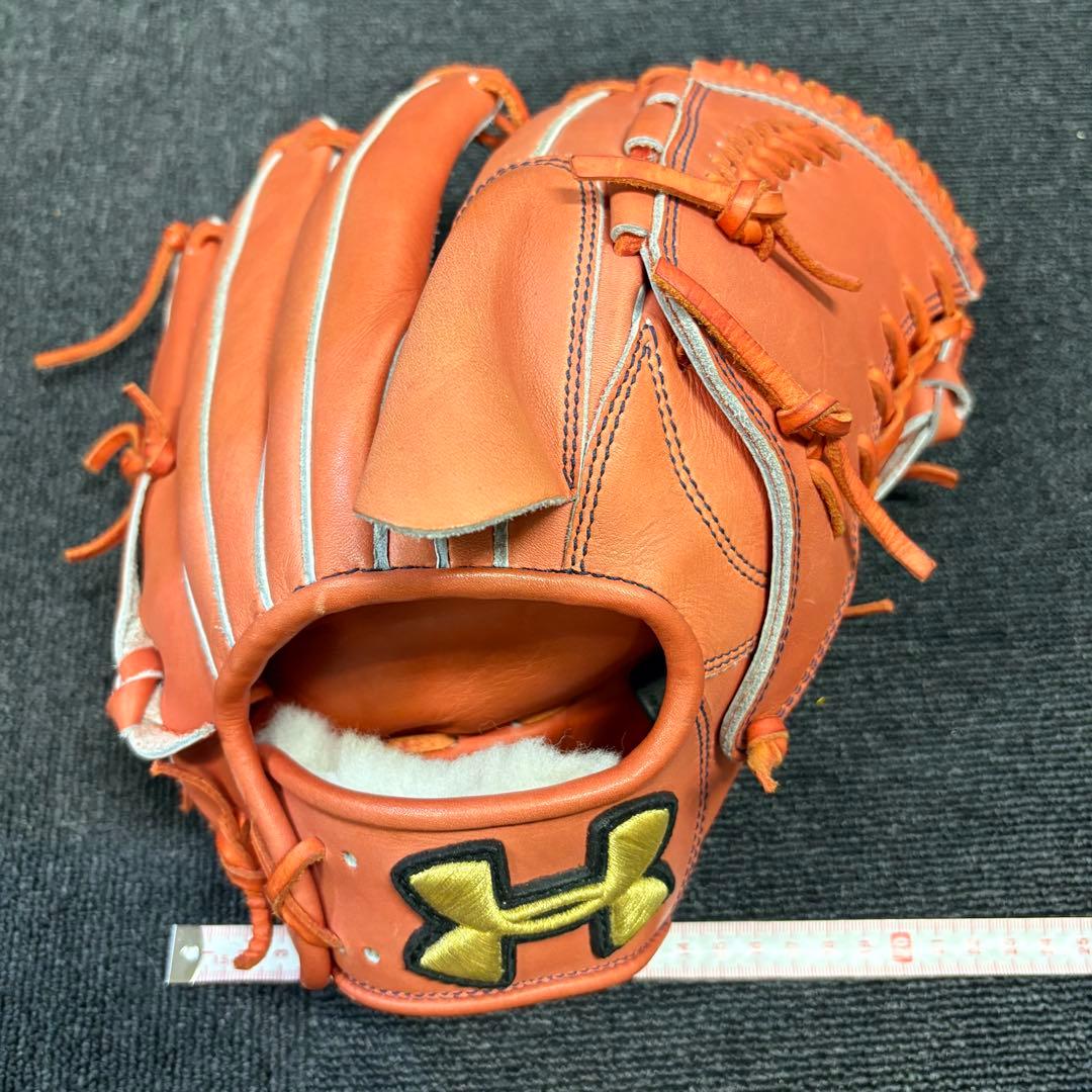む*x様 Under Armour 軟式グローブ オレンジ
