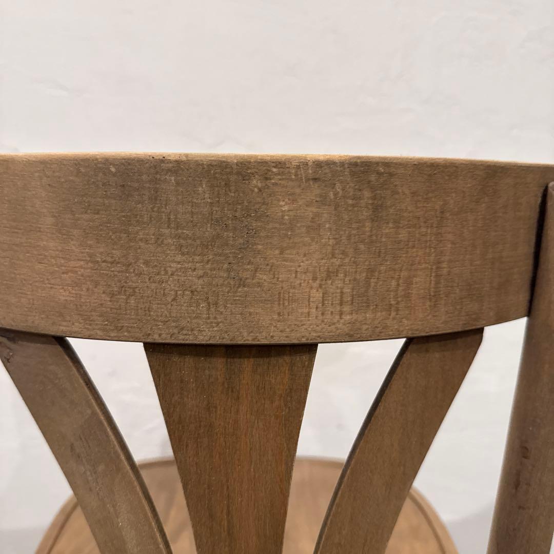 aビンテージ　ダイニングチェア　カフェチェア　剥離