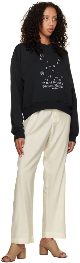 メゾンマルジェラ　カレンダー　オーバーサイズ　トレーナー　レディースXS