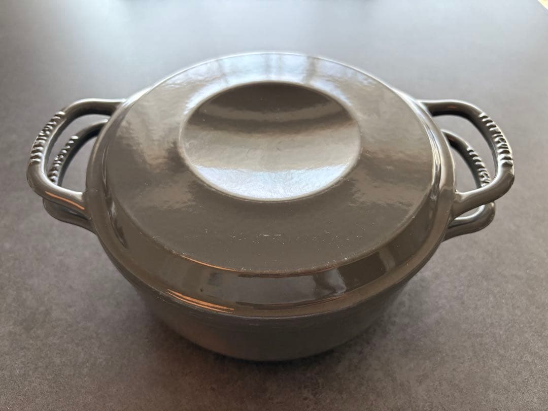 【バーミキュラ】ライスポットミニ PH19Aトリュフグレー 3合炊き レシピ本付